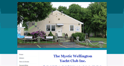 Desktop Screenshot of mysticwellingtonyachtclub.com